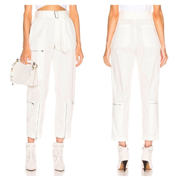 HELMUT LANG • Flight Pant in White - Picture 13 of 14